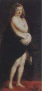 Peter Paul Rubens helene fourment in a fur wrap oil painting artist